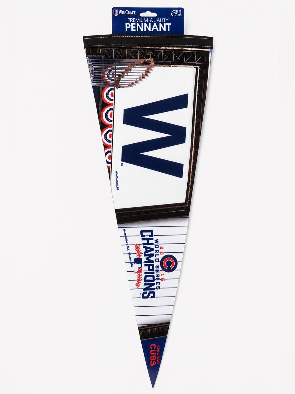 Cubs 2016 World Series Champions Pennant